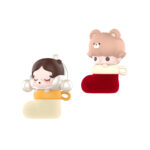 POP MART POP BEAN Christmas Sock Series Box Set Mini Figures (9 Pack+Clear Box)