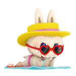 POP MART The Monsters LABUBU Beach 200% Figurine