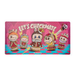 POP MART THE MONSTERS Let-s Checkmate Series Desk Mat